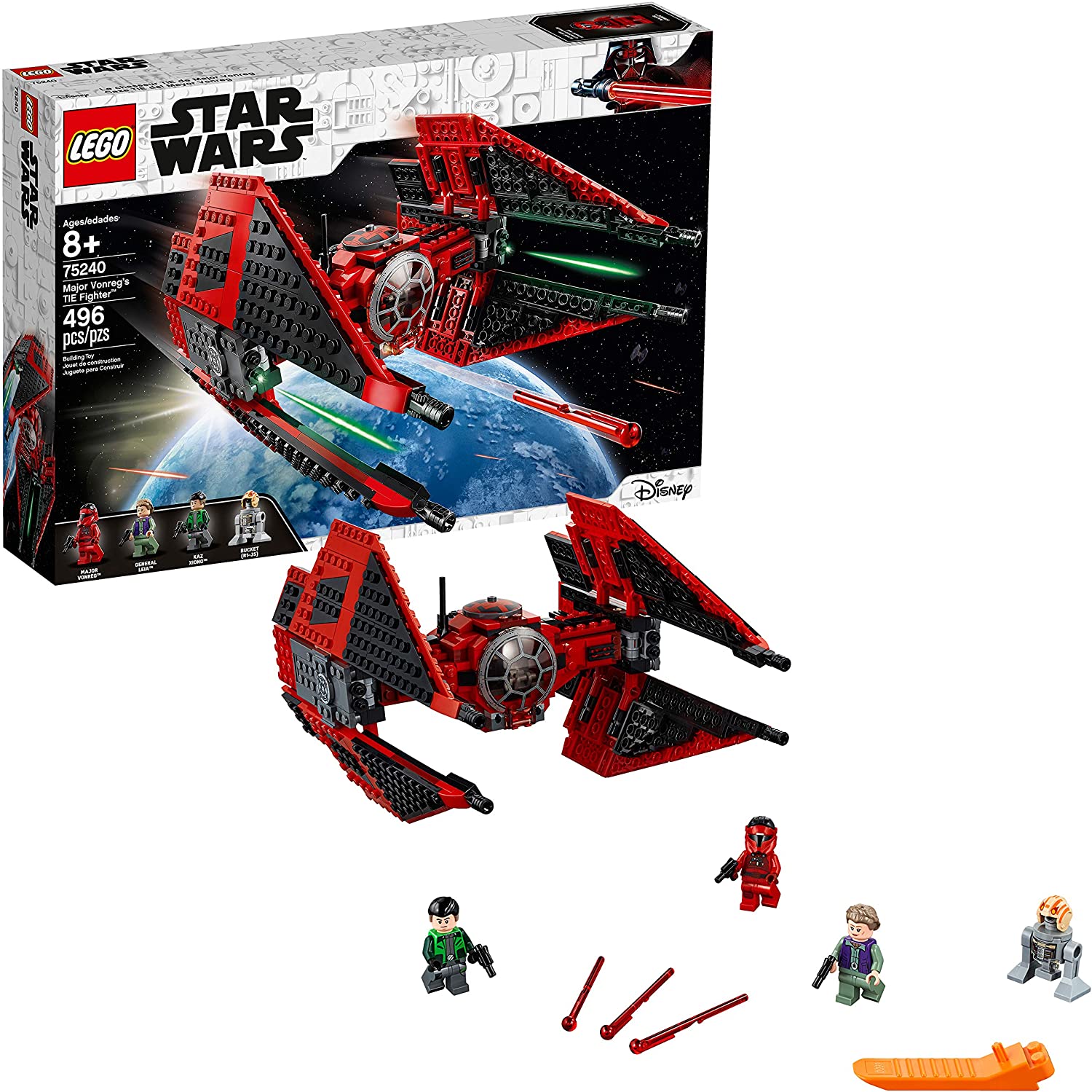 LEGO Star Wars Major Vonreg s TIE Fighter 75240