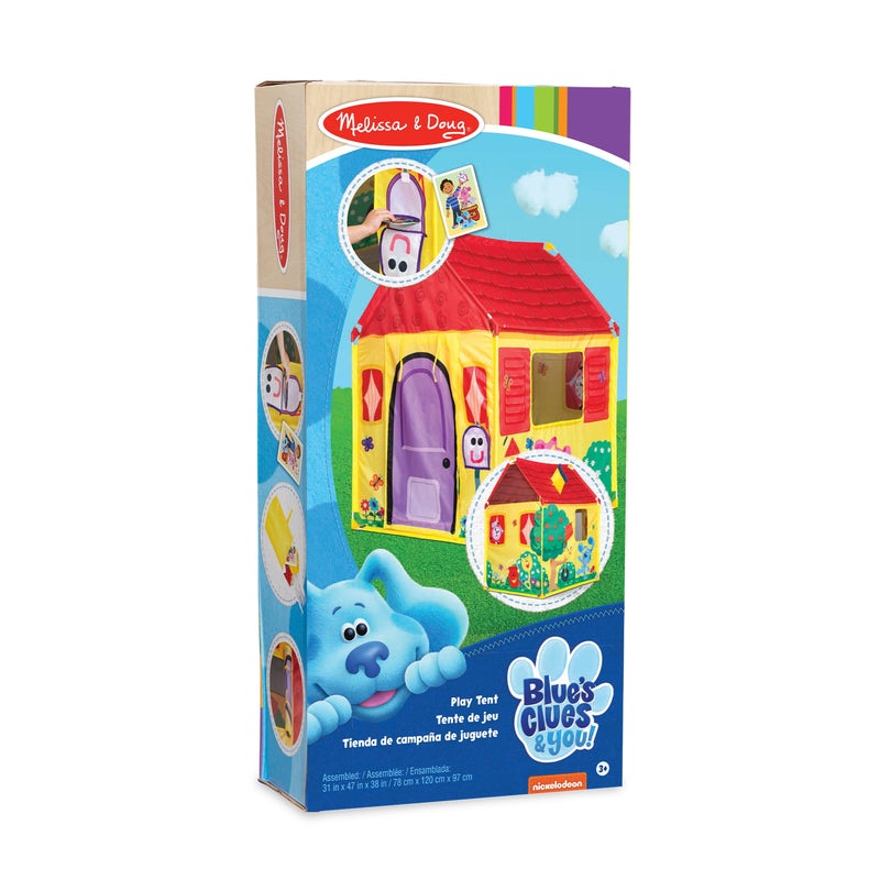 Melissa & Doug Blue's Clues & You! Blue's House Play Tent