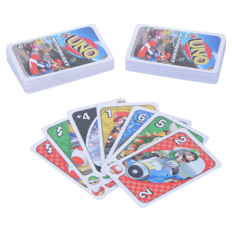 UNO Mario Kart Card Game