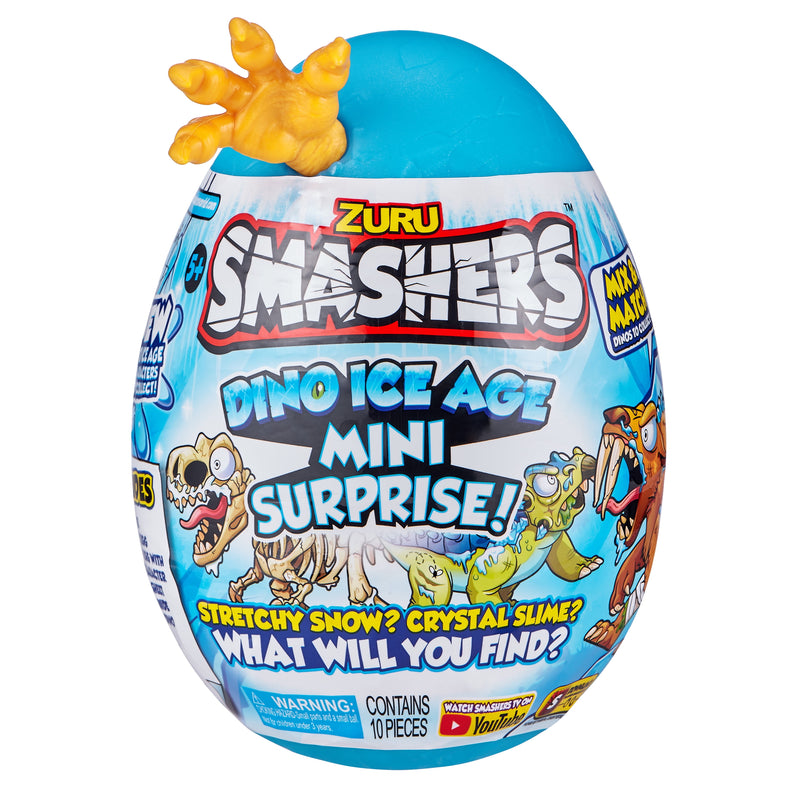 Smashers Dino Ice Age Mini Surprise Mystery Egg Series 3- (One Random)