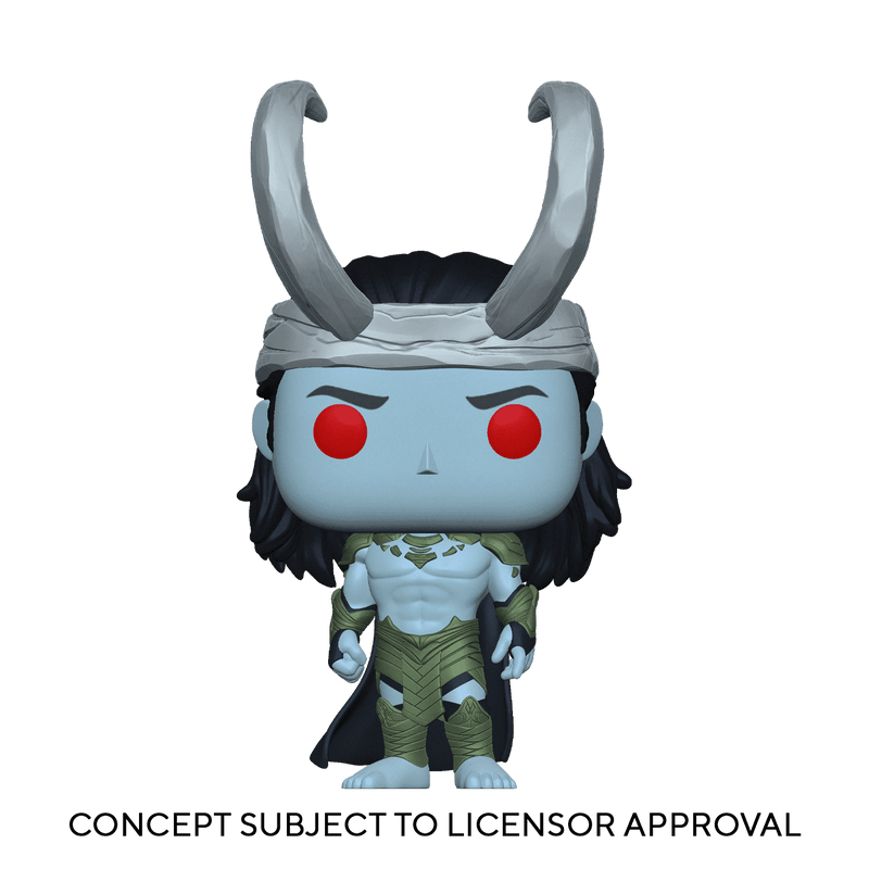 Funko Pop! Marvel: What If…? - Frost Giant Loki Vinyl Bobblehead