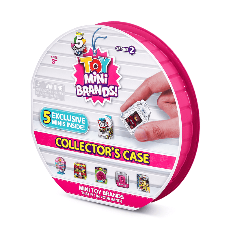 5 Surprise Toy Mini Brands Series 2 Collectors Case With 5 Minis By ZURU