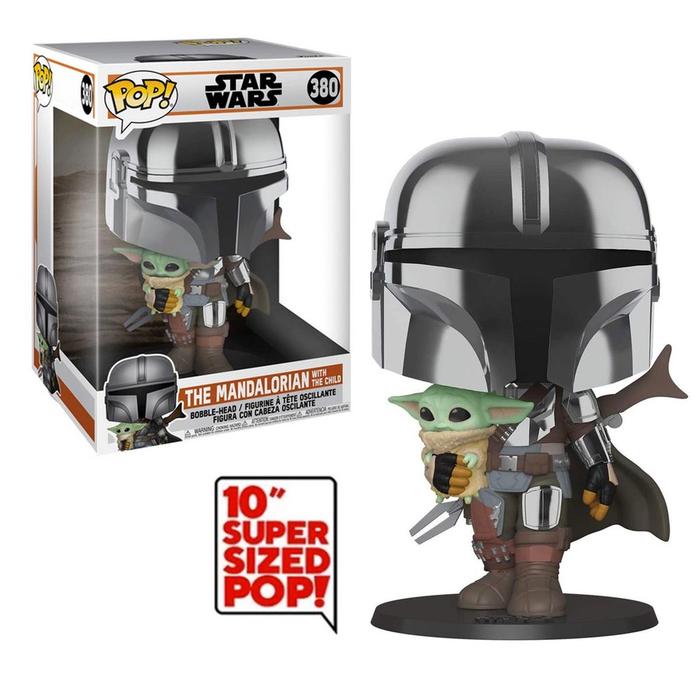 Funko POP! Star Wars: The Mandalorian with The Child 10"