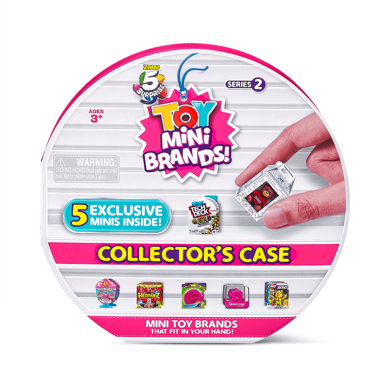 5 Surprise Toy Mini Brands Series 2 Collectors Case With 5 Minis By ZURU