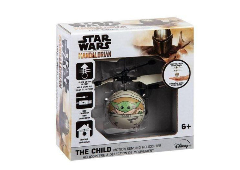 Star Wars The Mandalorian The Child In Pram UFO Ball Helicopter