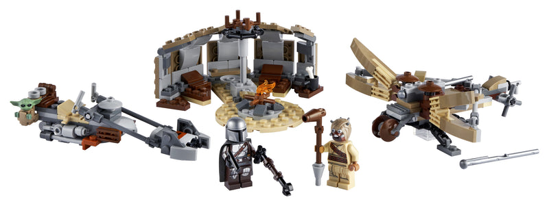 LEGO Star Wars: The Mandalorian Trouble on Tatooine 75299 Building Toy for Kids (277 Pieces)