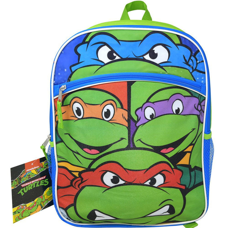 TMNT 16" Backpack with 1 front pocket