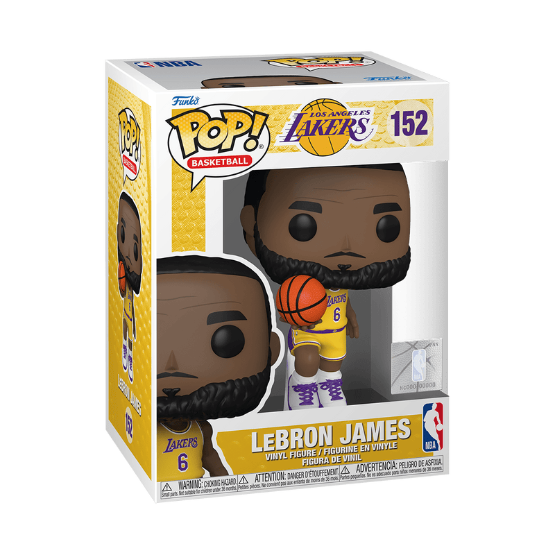 Funko Pop! NBA: Lakers - LeBron James Vinyl Figure