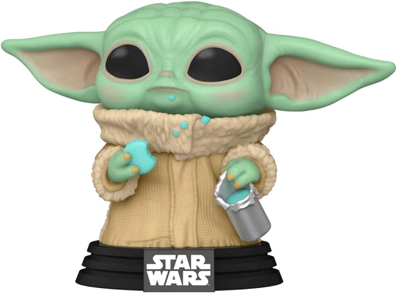 Funko POP! Star Wars: The Mandalorian - The Child Baby Yoda with Cookie