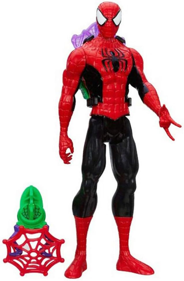 marvel ultimate spider-man titan heroes series spider-man with goblin attack gear