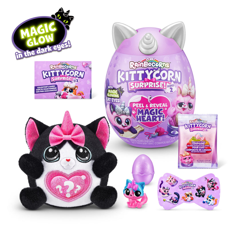 Rainbocorns Kittycorn Surprise Series 2 Plush Toy by ZURU