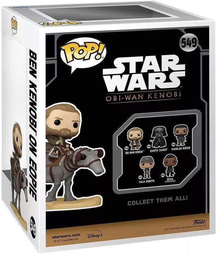 Funko Pop! Ride Deluxe: STAR WARS™ Obi-Wan Kenobi - Ben Kenobi on Eopie Vinyl Bobblehead