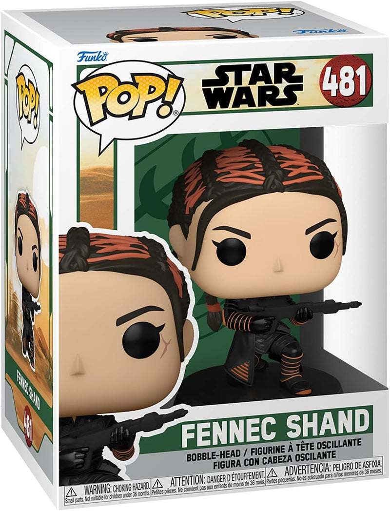 Funko Pop! Star Wars: Book of Boba Fett - Fennec Shand Vinyl Bobblehead