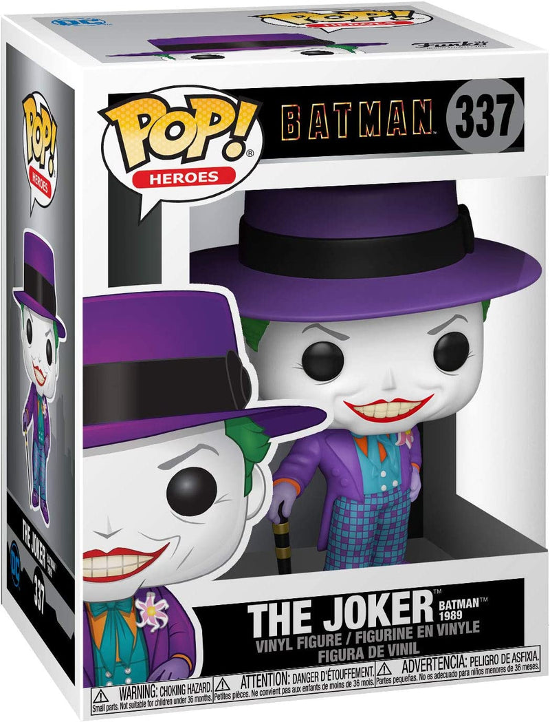 Funko POP! Heroes: Batman 1989 - Joker w/ Hat