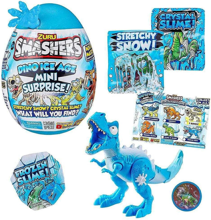 Smashers Dino Ice Age Mini Surprise Mystery Egg Series 3- (One Random)