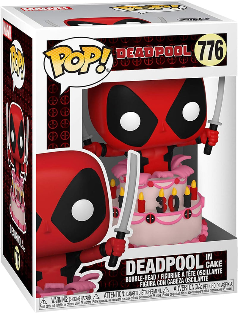 Pop Deadpool in Cake Vinyl Figure