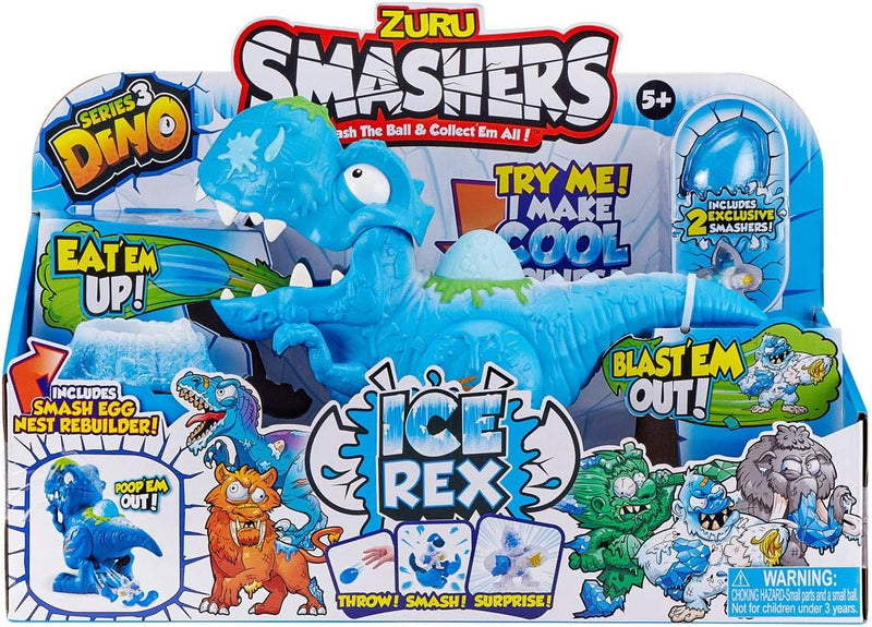 Smashers Dino Ice Age Ice Rex Playset by Zuru