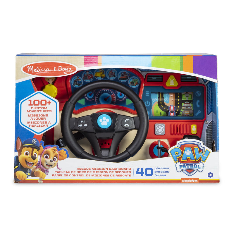 Melissa & Doug PAW Patrol Rescue Mission Wooden Dashboard (4 Pieces)