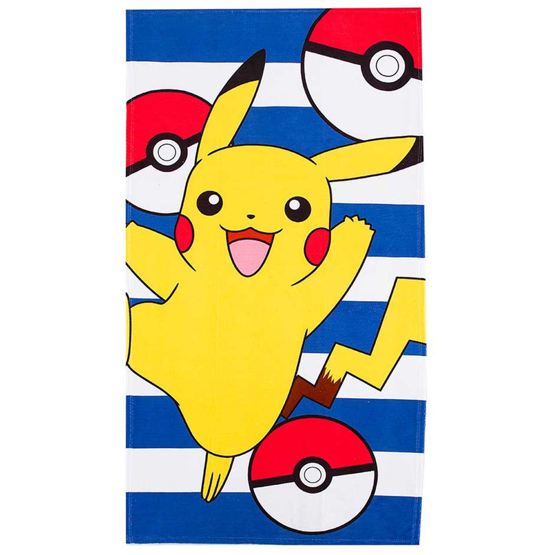 Pokemon 54x27" Beach Towel on Hanger with hangtag