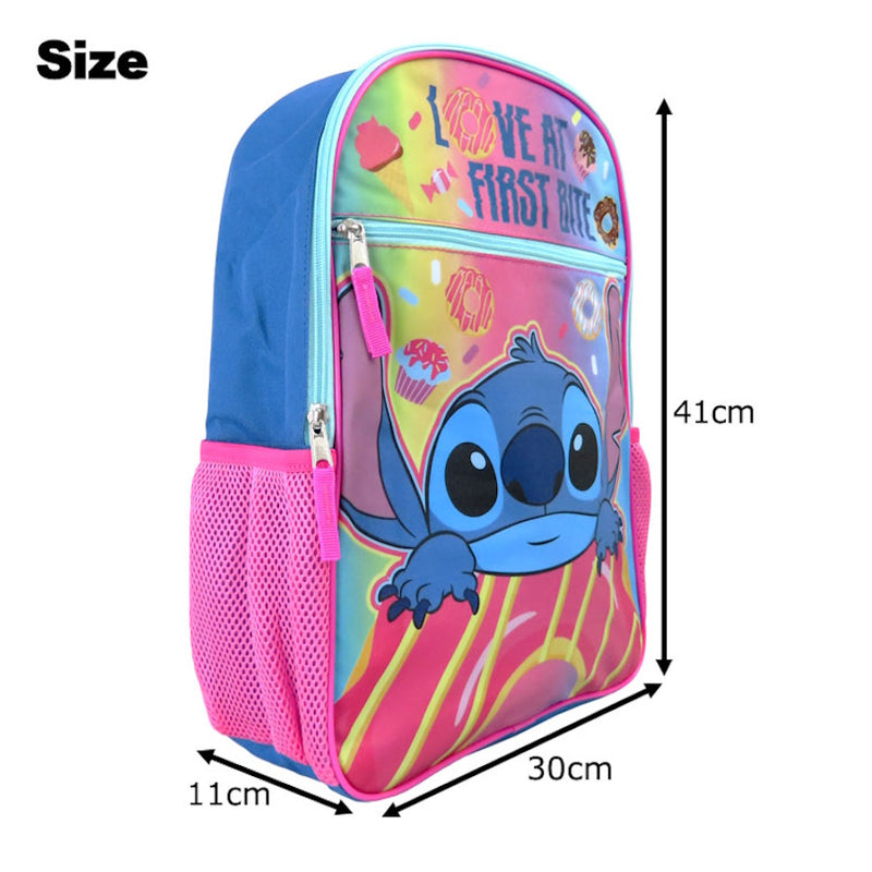 Disney Stitch Love at First Bite 16" Backpack