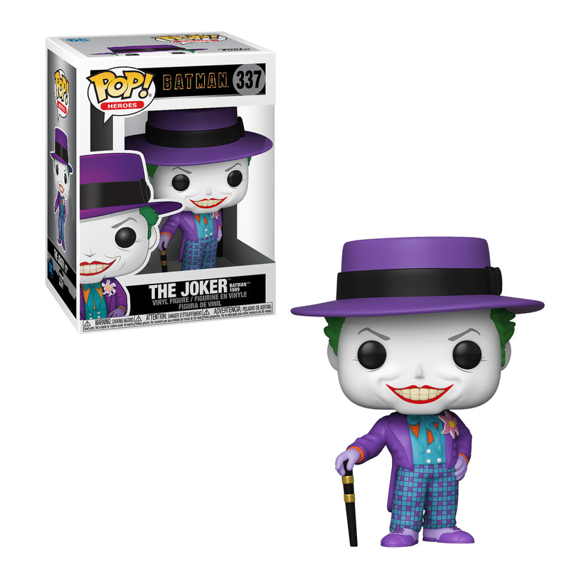Funko POP! Heroes: Batman 1989 - Joker w/ Hat
