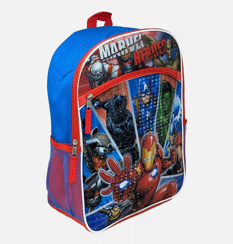 Marvel Avengers School Backpack 16" with front pocket