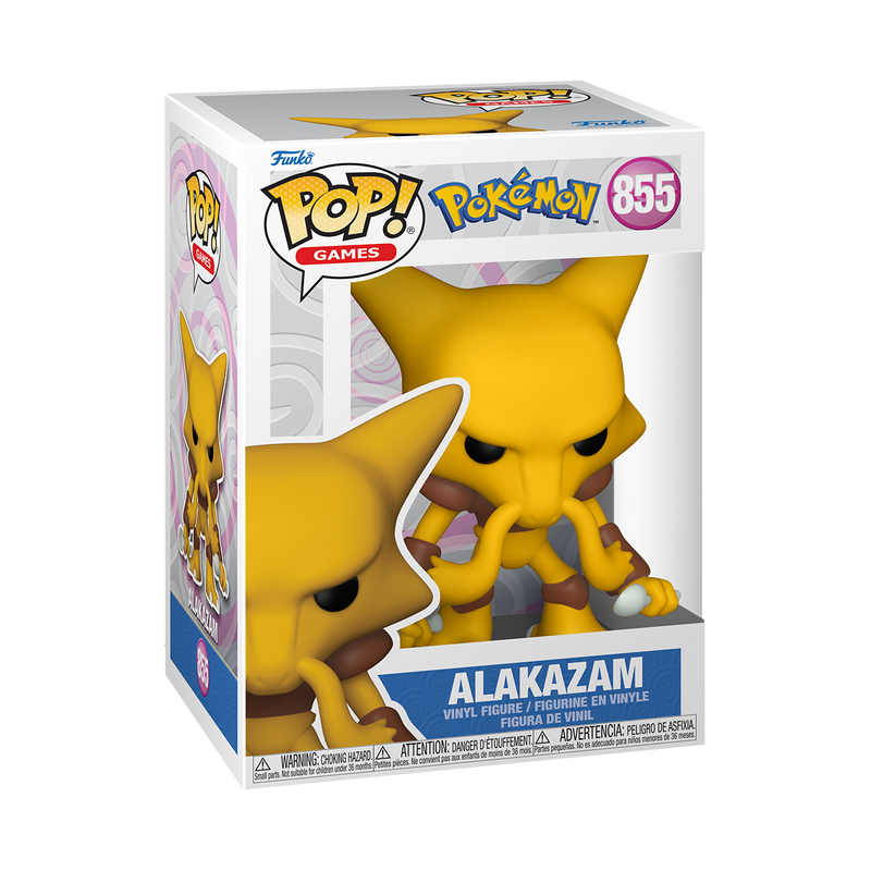 Funko Pop! Games: Pokemon - Alakazam Vinyl Figure