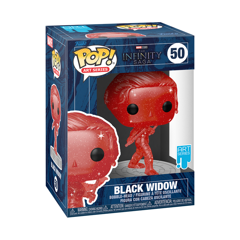 Funko Pop! Artist Series: Infinity Saga - Black Widow Vinyl Bobblehead