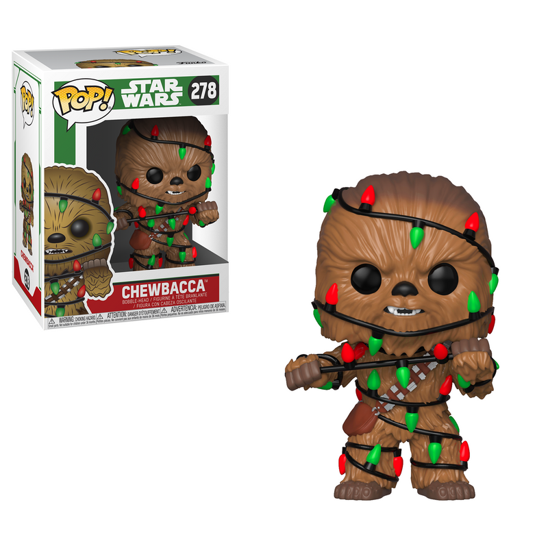 Funko POP! Star Wars: Holiday - Chewie w/ Lights