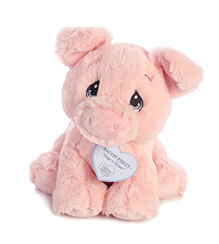 Aurora Precious Moments - 8.5" Bacon Piggy