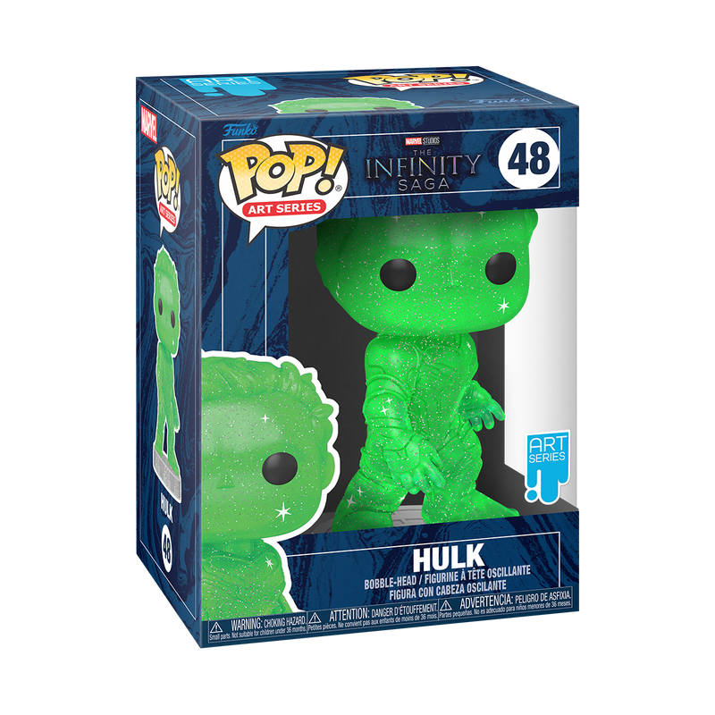 Funko Pop! Artist Series: Infinity Saga - Hulk Vinyl Bobblehead