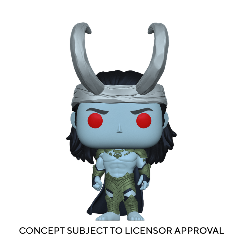 Funko Pop! Marvel: What If…? - Frost Giant Loki Vinyl Bobblehead