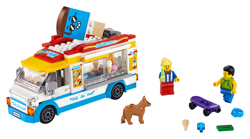LEGO City Ice-Cream Truck 60253 Building Set for Kids (200 Pieces)