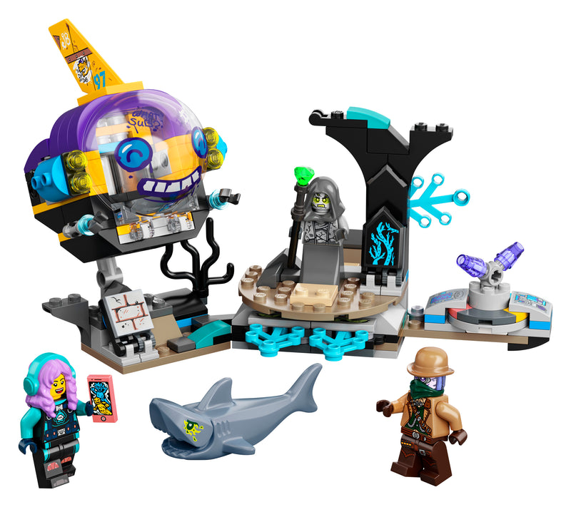 LEGO Hidden Side J.B.’s Submarine 70433 Augmented Reality (AR) Building Toy for Kids Ages 7+ (224 Pieces)