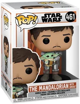 Funko POP! Star Wars: The Mandalorian - Mando Holding Child- Baby Yoda