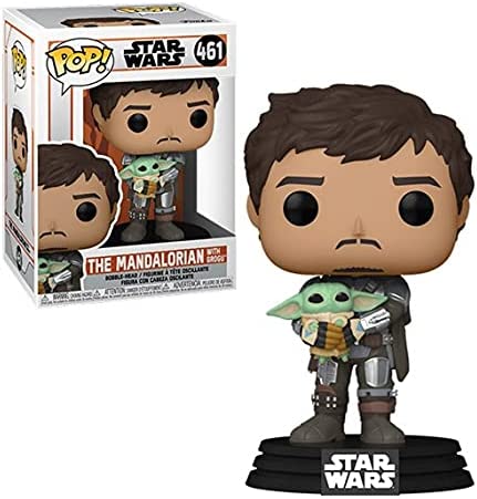 Funko POP! Star Wars: The Mandalorian - Mando Holding Child- Baby Yoda