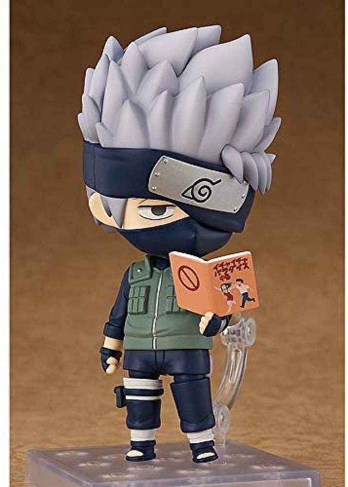 Good Smile Nendoroid Kakashi Naruto Shippuden Action Figure Collectible Toy