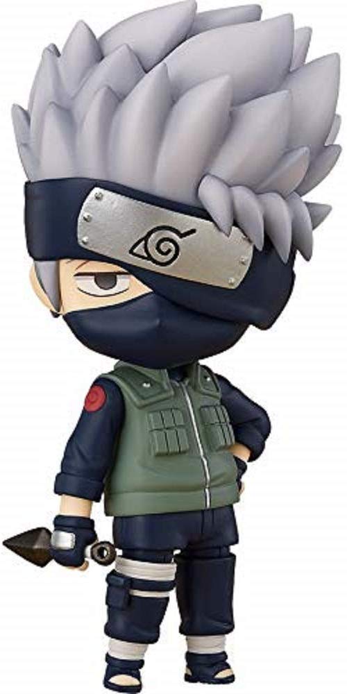 Good Smile Nendoroid Kakashi Naruto Shippuden Action Figure Collectible Toy