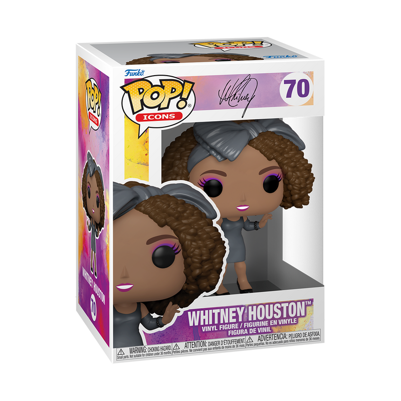 Pop Funko! Icons: Whitney Houston (How Will I Know) Vinyl Figure