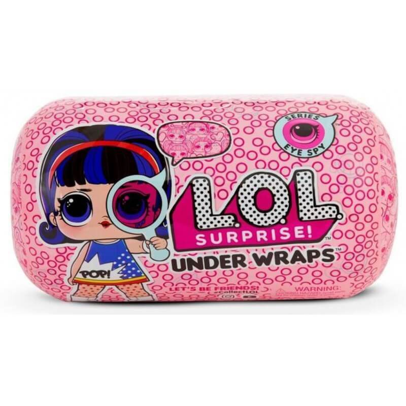LOL Surprise Doll Eye Spy Under Wraps Series, Great Gift for Kids Ages 4 5 6+