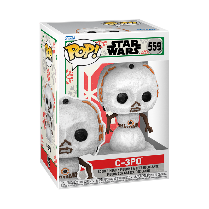 Funko Pop! Star Wars: Holiday - C-3PO Snowman