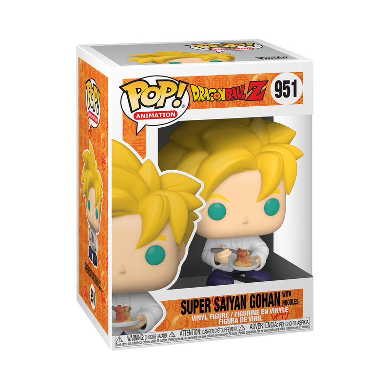 Funko POP! Animation: Dragon Ball Z S9 - Super Saiyan Gohan with Noodles