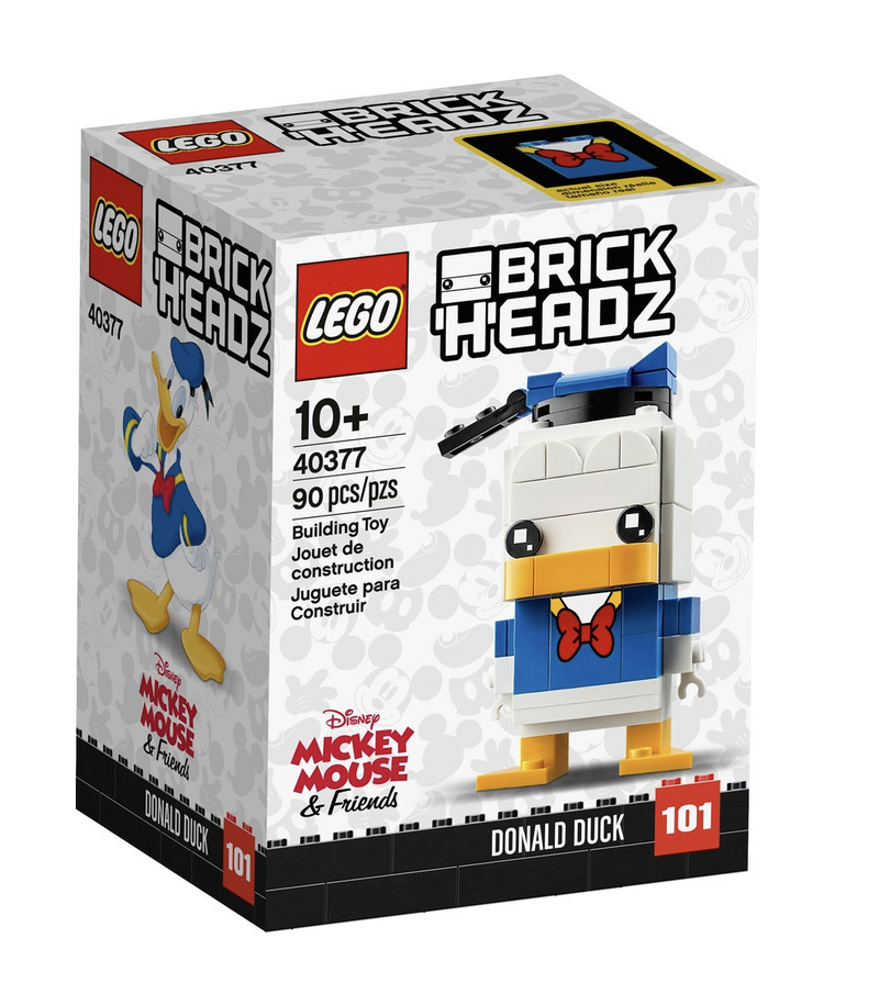 Lego 40377 BrickHeadz Disney Donald Duck New with Box