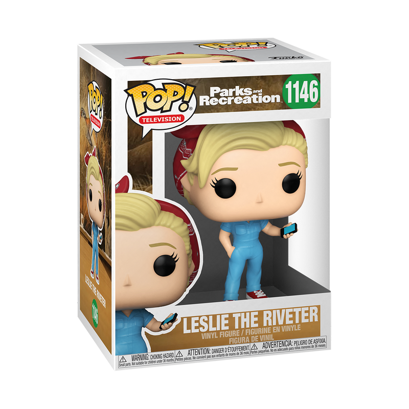 Funko POP! TV: Parks & Recreation - Leslie the Riveter