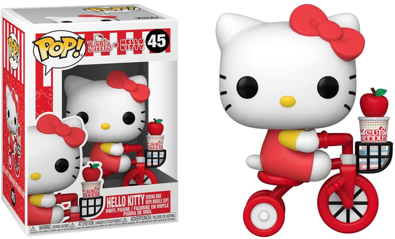 Funko POP! Sanrio: Hello Kitty x Nissin - Hello Kitty on Bike