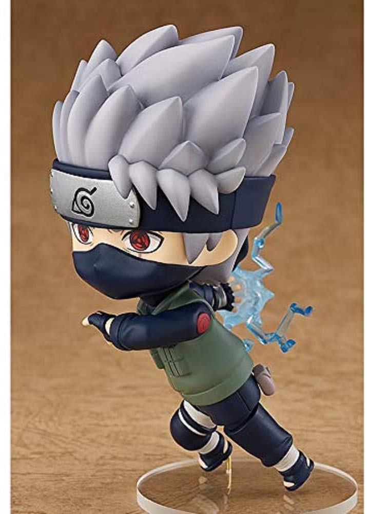 Good Smile Nendoroid Kakashi Naruto Shippuden Action Figure Collectible Toy