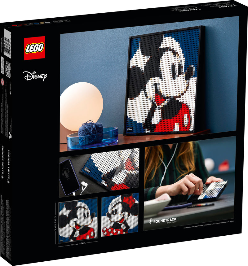 LEGO Art Disney’s Mickey Mouse 31202 Wall Decor Set Who Love Crafts