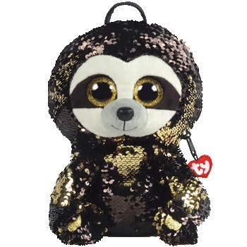 TY Fashion Flippy Sequin Backpack - DANGLER the Sloth (13 inch)