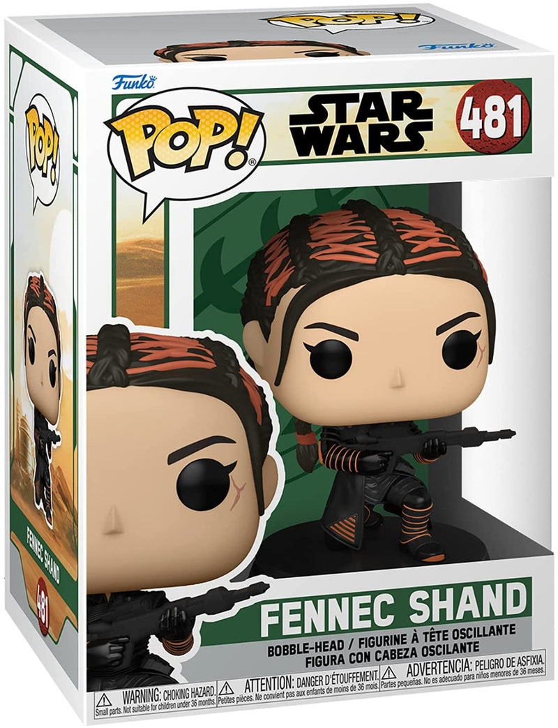 Funko Pop! Star Wars: Book of Boba Fett - Fennec Shand Vinyl Bobblehead