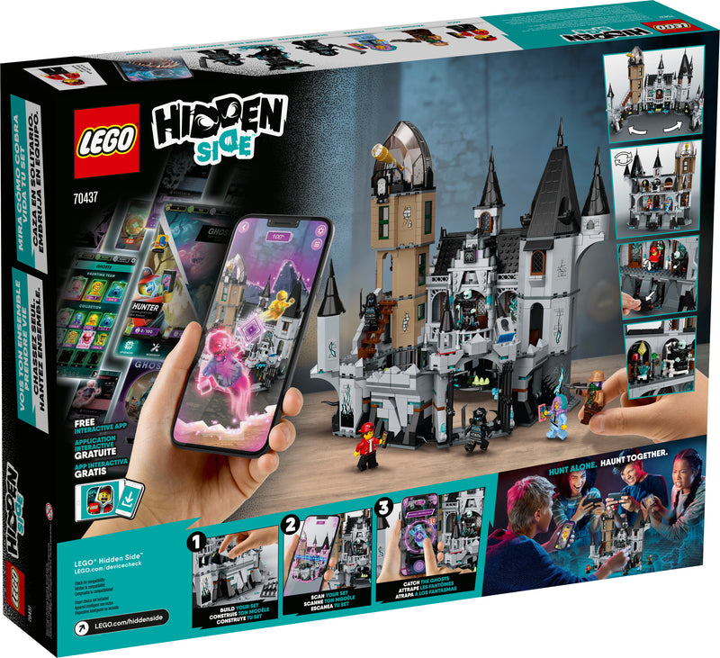 LEGO Hidden Side Mystery Castle 70437 Augmented Reality (AR) Building Toy for Kids Ages 9 and up (1,035 Pieces)